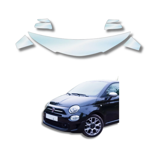 2016-2021 Fiat 500 Paint Protection Film Clear Bra