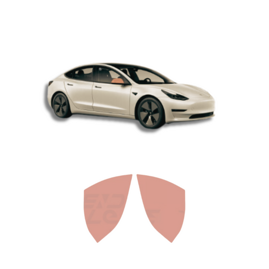 2017-2023  Model 3 Mirrors PreCut Paint Protection Film Clear Bra PPF