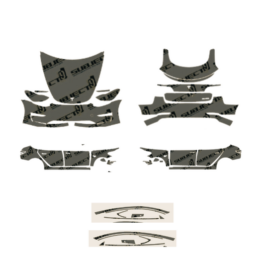 2017-2023 Tesla Model 3 Pre-Cut Full Body Paint Protection Clear Film PPF bra