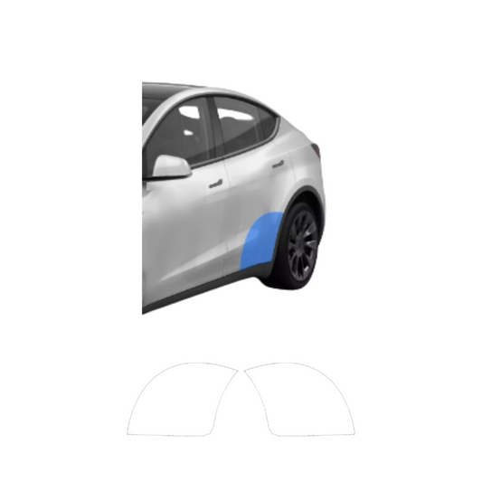 2020-2024 Tesla Model Y Rocker Panels PreCut Paint Protection Film Clear Bra PPF