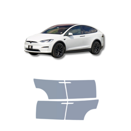 2022-2023 Tesla Model X Pre-Cut Doors Paint Protection Film Premium TPU PPF
