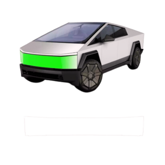 2023 Tesla Cybertruck Pre-Cut Front Frunk Bumper Paint Protection Clear PPF