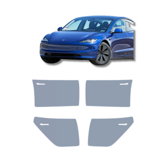 2024 Tesla Model 3 4 Doors Paint Protection Film PreCut PPF