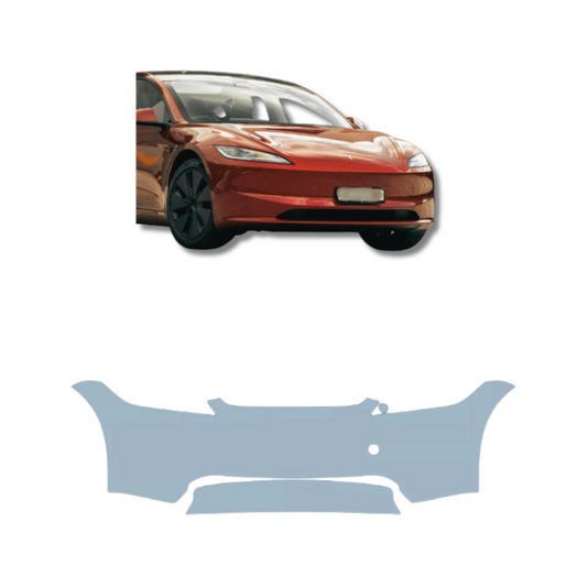 2024 Tesla Model 3 Front Bumper Paint Protection Film PreCut PPF