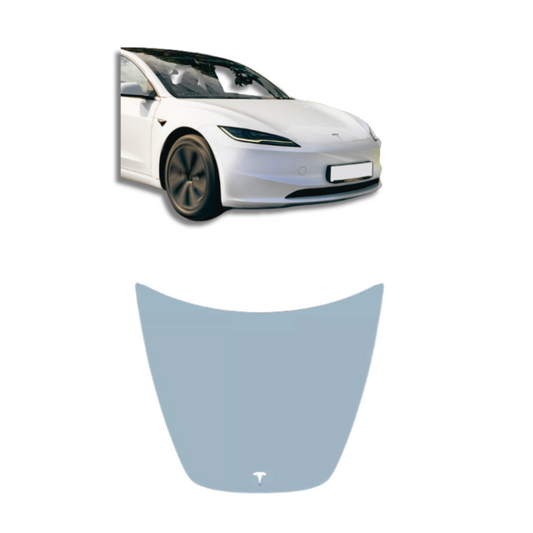 2024 Tesla Model 3 Full Hood Paint Protection Film PreCut PPF