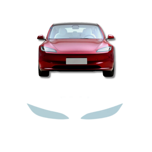 2024 Tesla Model 3 Highland  Headlights Precut Paint Protection Film PPF