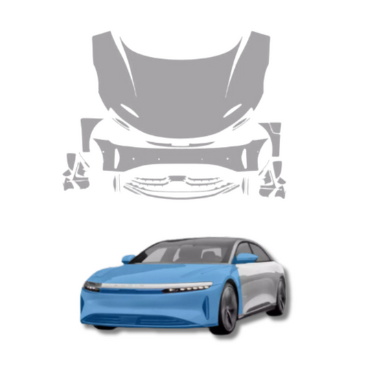 2022-2023 Lucid Air Pre-Cut Full Front Paint Protection Film PPF