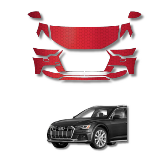 2020-2024 Audi A6 All Road Pre-Cut Paint Protection Film Clear Bra PPF