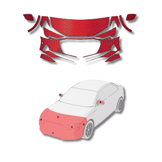 2019-2023 Audi E-Tron Pre-Cut Paint Protection Film Clear Bra PPF