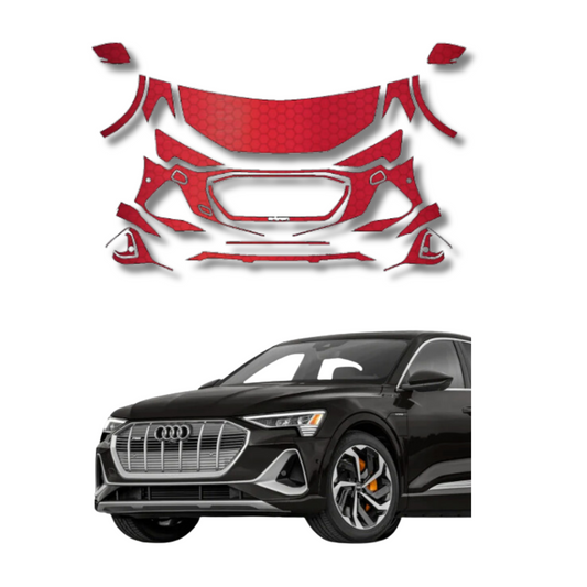 2019-2023 Audi E-Tron S-Line Pre-Cut Paint Protection Film Clear Bra PPF