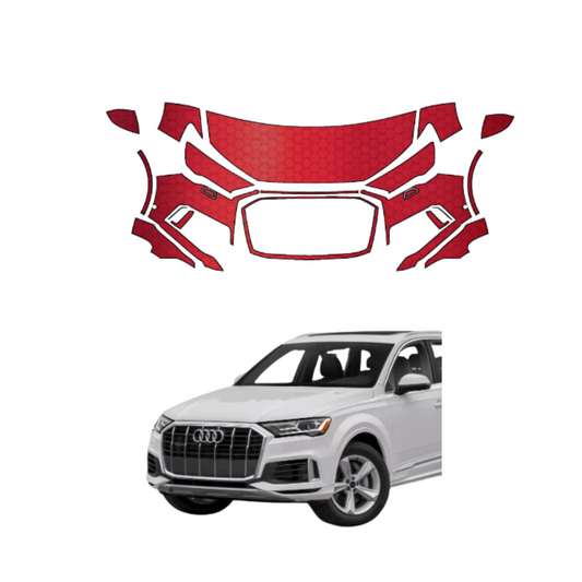 2020-2021 Audi Q7 Pre-Cut Paint Protection Film Clear Bra