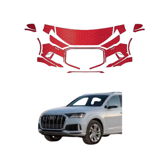 2020-2024 Audi Q7 Pre-Cut Paint Protection Film Clear Bra