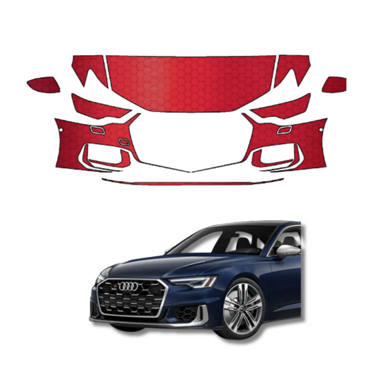 2020-2024 Audi S6 Pre-Cut Paint Protection Film Clear Bra PPF