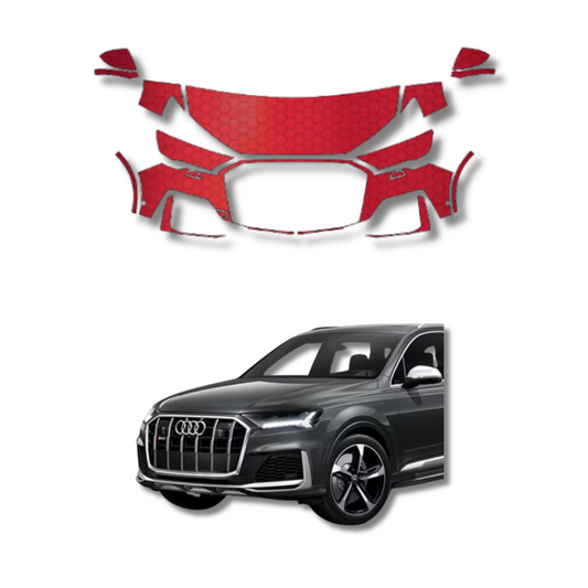 2020-2024 Audi SQ7 Pre-Cut Paint Protection Film Clear Bra PPF