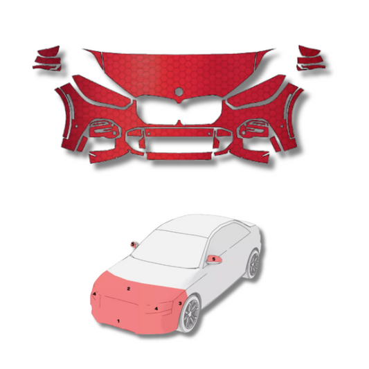 2019-2023 BMW X5 M-Sport Pre-Cut Paint Protection Clear Bra PPF