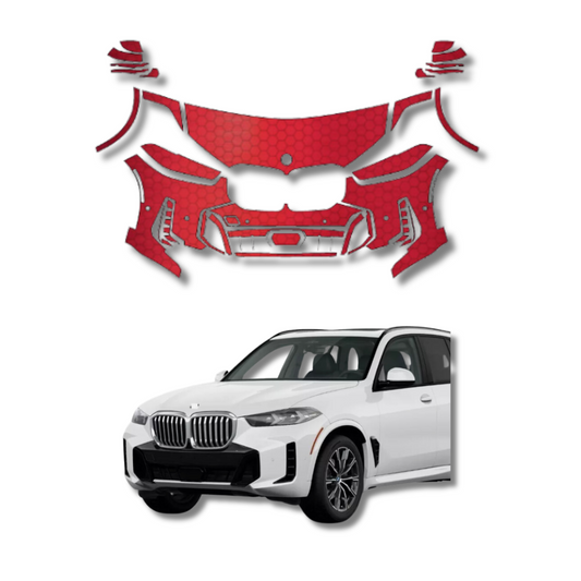 2024-2025 BMW X5 M-Sport Pre-Cut Paint Protection Clear Bra PPF