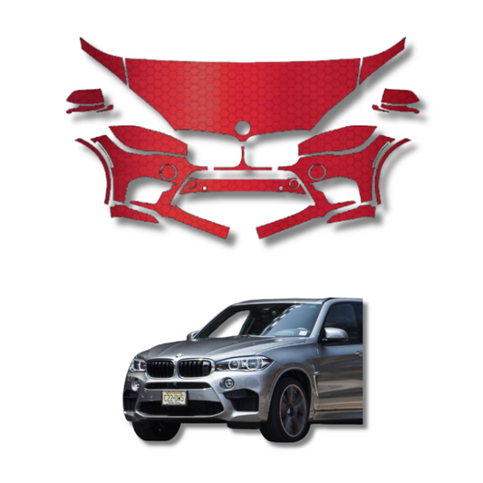 2015-2018 BMW X5M Pre-Cut Paint Protection Film Clear Bra PPF