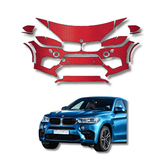 2015-2019 BMW X6M Pre-Cut Paint Protection Film Clear Bra PPF