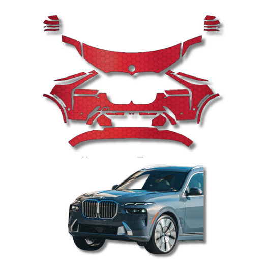 2023-2024 BMW X7 Base Pre-Cut Paint Protection Film Clear Bra PPF