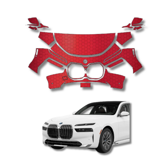 2023-2024 BMW i7 Luxury Pre-Cut Paint Protection Film Clear Bra PPF