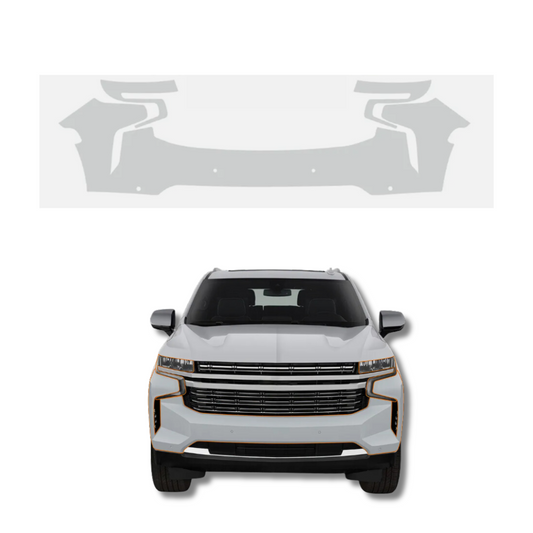 2021-UP Chevrolet Tahoe Front Bumper Pre-Cut Paint Protection Film PPF