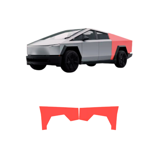 2024 Tesla Cybertruck  Bed Left and Right Full PreCut Paint Protection Film Clear Bra PPF