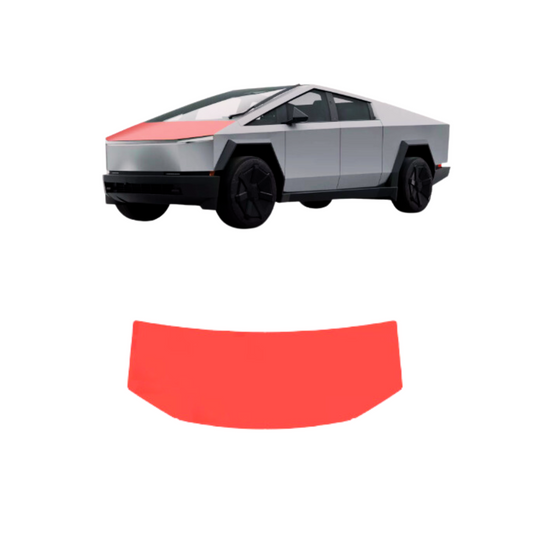 2024 Cybertruck  Full Hood PreCut Paint Protection Film Clear Bra PPF