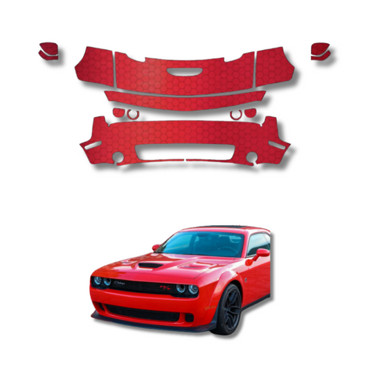 2019-2023 Dodge Challenger RT Scat Pre-Cut Paint Film Clear Bra PPF
