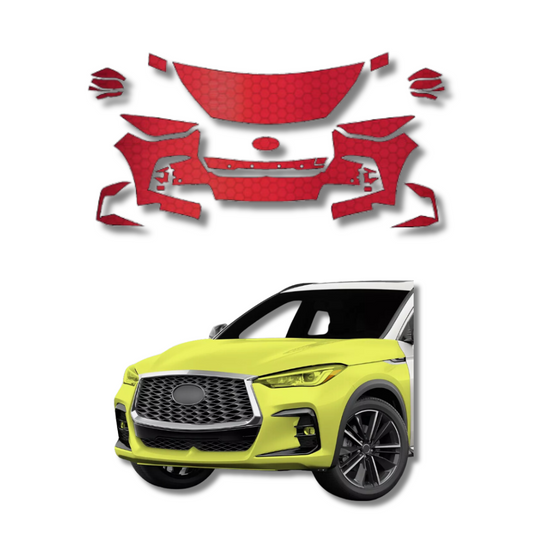 2022-2024 Infiniti QX55 Pre-Cut Paint Protection Film Clear Bra PPF