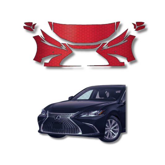 2019-2024 Lexus ES Pre-Cut Paint Protection Film Clear Bra PPF