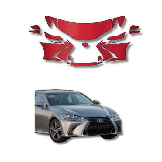 2016-2020 Lexus GS Pre-Cut Paint Protection Film Clear Bra PPF