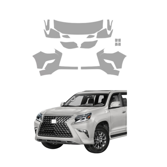 2014-2023 Lexus GX Pre-Cut Paint Protection Film Clear Bra PPF