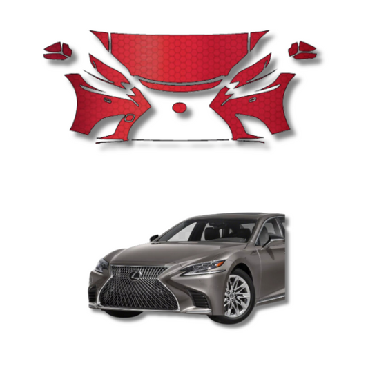 2018-2020 Lexus LS Pre-Cut Paint Protection Film Clear Bra PPF