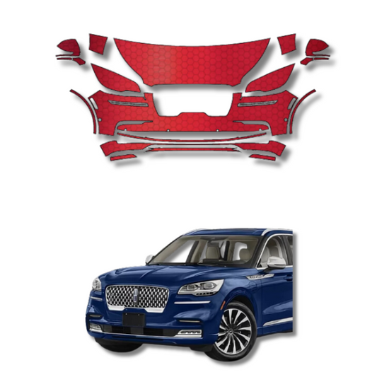 2020-2024 Lincoln Aviator  Pre-Cut Paint Protection Film Clear Bra PPF