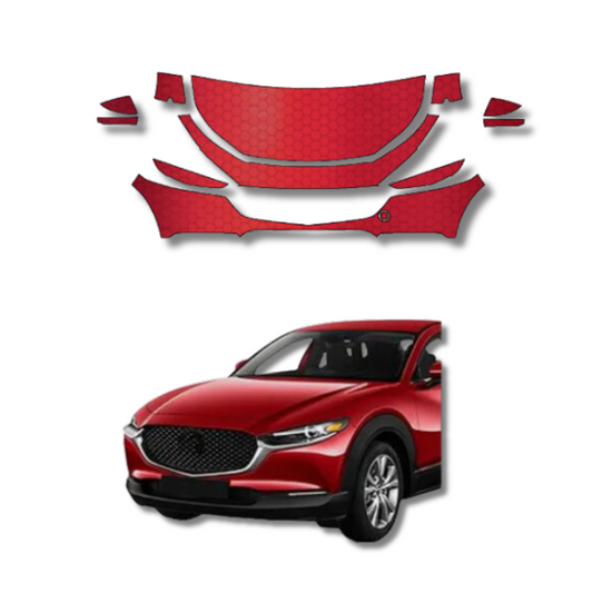 2020-2024 Mazda CX-30 Pre-Cut Paint Protection Film Clear Bra PPF