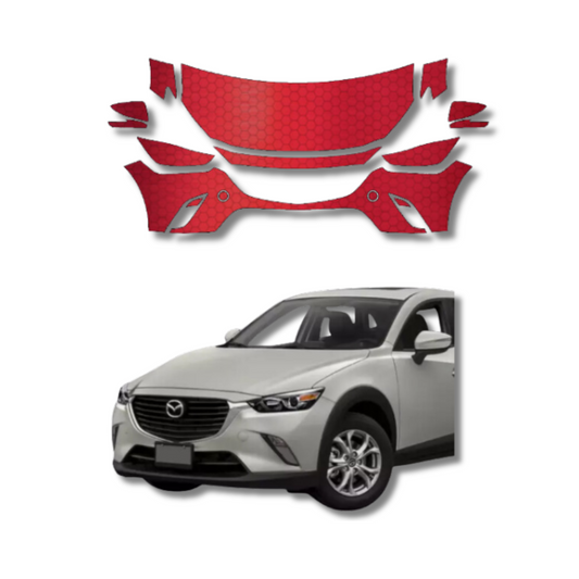 2016-2022 Mazda CX-3 Pre-Cut Paint Protection Film Clear Bra PPF
