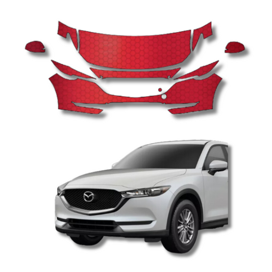 2017-2021 Mazda CX-5 Pre-Cut Paint Protection Film Clear Bra PPF