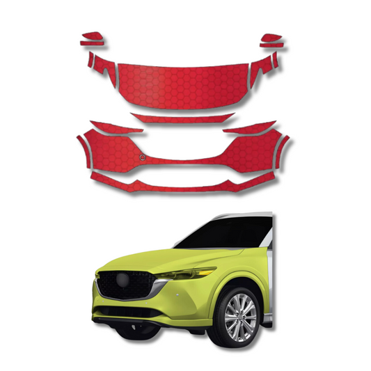 2022-2024 Mazda CX-5 Pre-Cut Paint Protection Film Clear Bra PPF