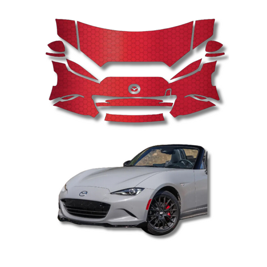 2016-2024 Mazda MX5 Miata Pre-Cut Paint Protection Film Clear Bra PPF