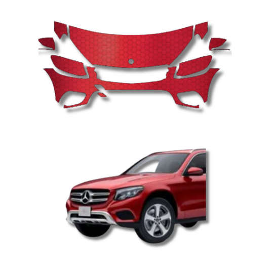 2016-2019 Mercedes Benz GLC Pre-Cut Paint Protection Clear Bra PPF