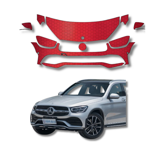 2020-2022 Mercedes Benz GLC AMG Line Pre-Cut Paint Protection Clear Bra