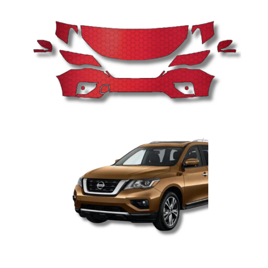 2017-2020 Nissan Pathfinder Pre-Cut Paint Protection Clear Bra PPF