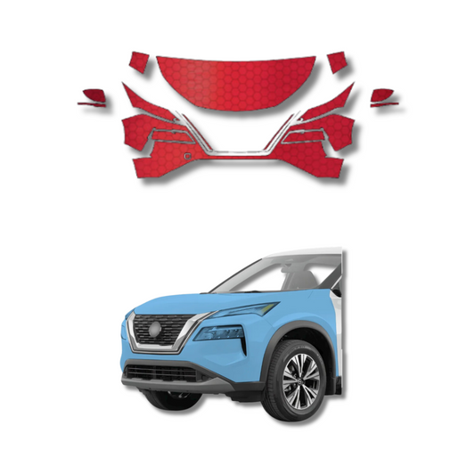 2021-2023 Nissan Rogue Pre-Cut Paint Protection Film Clear Bra PPF