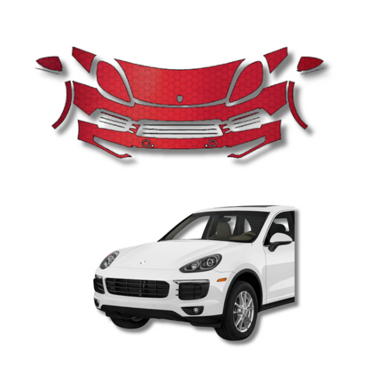 2019-2023 Porsche Cayenne Pre-Cut Paint Protection Film Clear Bra PPF