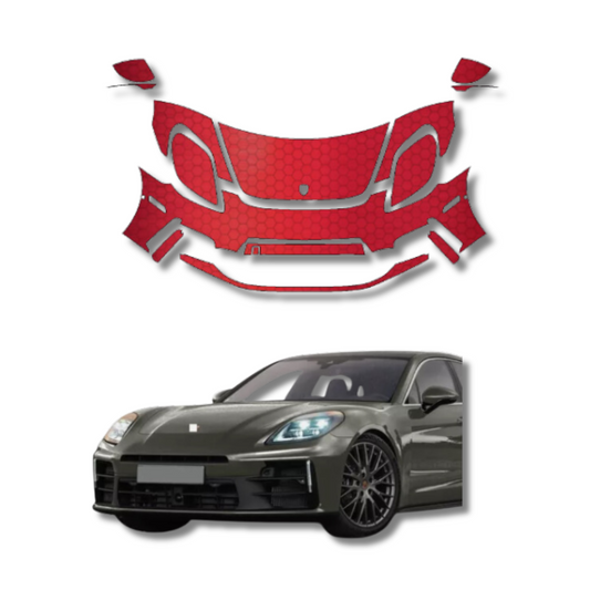 2024 Porsche Panamera Pre-Cut Paint Protection Film Clear Bra PPF