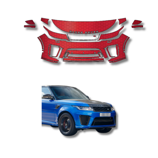 2018-2023 Range Rover Sport SVR  Pre-Cut Paint Protection Clear Bra PPF