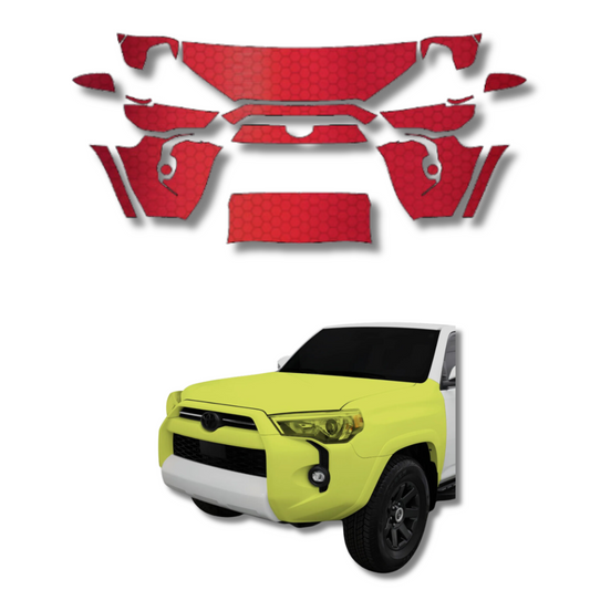 2014-2024 Toyota 4Runner Pre-Cut Paint Protection Film Clear Bra PPF