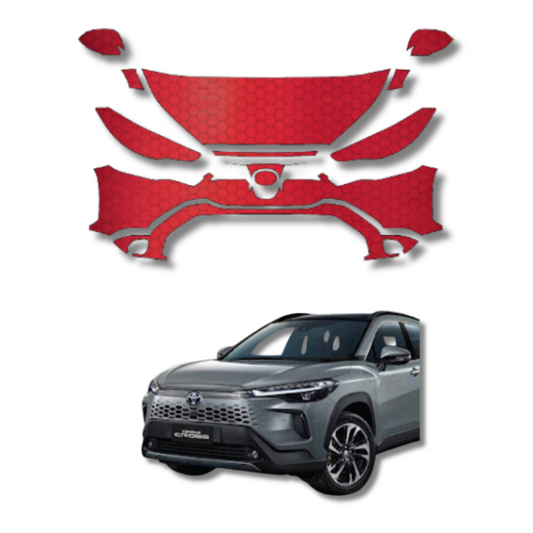 2022-2024 Toyota Corolla Cross Pre-Cut Paint Protection Clear Bra PPF