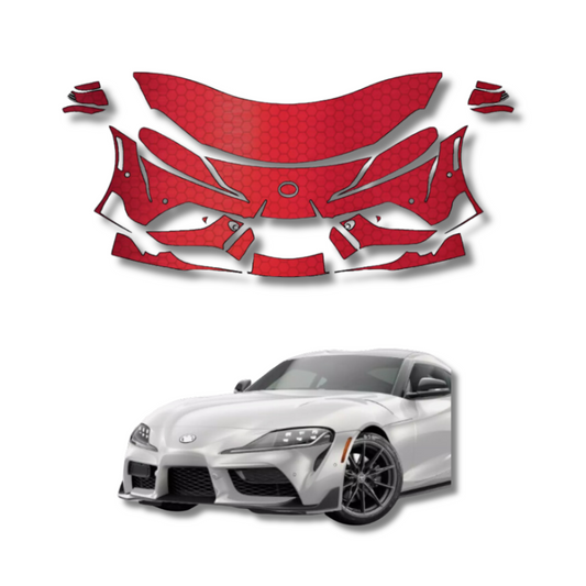 2020-2024 Toyota GR Supra Pre-Cut Paint Protection Clear Bra PPF