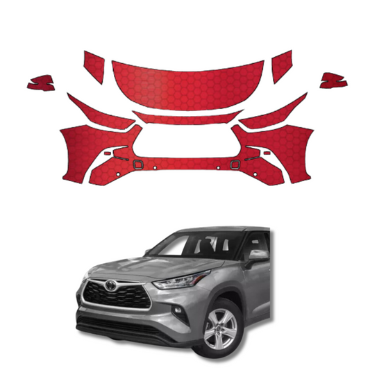 2020-2024 Toyota Highlander Pre-Cut Paint Protection Clear Bra PPF